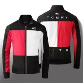 giacca tommy nouvelle collection zip 1886 noir